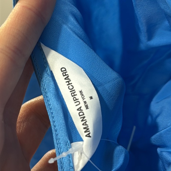 Amanda Uprichard Galilea Gown in Blue Jay - Picture 9 of 12